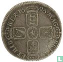 Angleterre 1 shilling 1696 (sans lettre) - Image 1