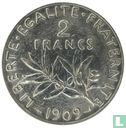 France 2 francs 1909 - Image 1