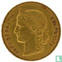 Zwitserland 20 francs 1894 - Afbeelding 2