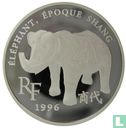France 10 francs / 1½ euro 1996 (PROOF) "Shang Dynasty Elephant" - Image 1