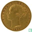 Royaume-Uni 1 sovereign 1863 (sans numéro) - Image 1