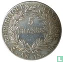 France 5 francs AN 13 (L) - Image 1