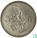 Luxemburg 5 francs 1929 - Afbeelding 2
