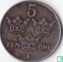 Zweden 5 öre 1945 - Afbeelding 2