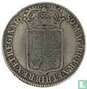 England ½ crown 1689 (type 1) - Image 1