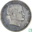 Koninkrijk Italië 1 lira 1811 (B) - Afbeelding 1