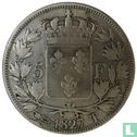 Frankrijk 5 francs 1827 (T) - Afbeelding 1