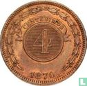Paraguay 4 centésimos 1870 - Afbeelding 1