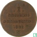 Norvège ½ skilling 1840 - Image 1