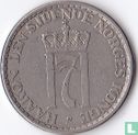 Norvège 1 krone 1954 - Image 2