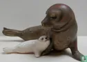 Seal with young