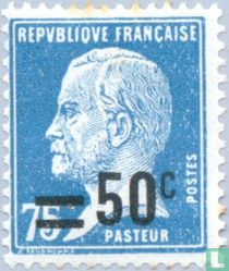 Louis Pasteur, with overprint for sale