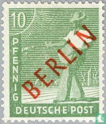 Red overprint "BERLIN"