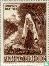 Marian apparition Lourdes one hundred years