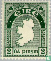 Carte de l'Irlande