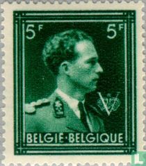King Leopold III with 'V'