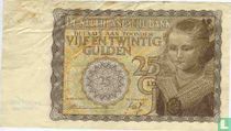 25 guilder Netherlands 1940