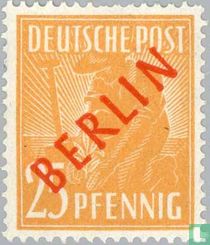 Red overprint "BERLIN"