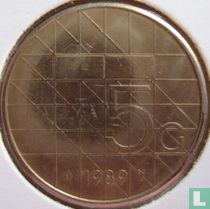 Nederland 5 gulden 1989
