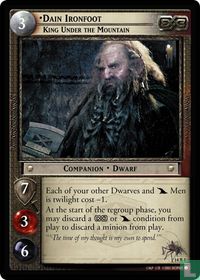 Dain Ironfoot, King Under the Mountain