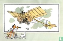 Chromo's “ Vliegtuigen collectie B reeks 1” 5 "De 'Demoiselle' van Santos-Dumont (1909)"