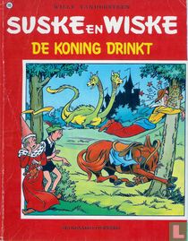 De koning drinkt