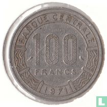 Centraal-Afrikaanse Republiek 100 francs 1971