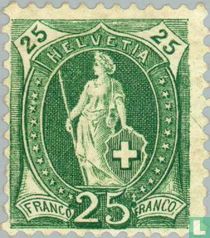 Staande Helvetia