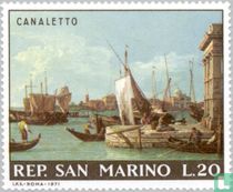 Painting by Canaletto