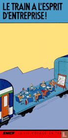Le train a l'esprit d'entreprise!