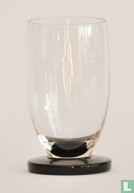 Verre à liqueur Benedict, transparent-noir