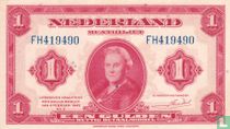 Note numismatique 1 florin Pays-Bas (PL5.a)