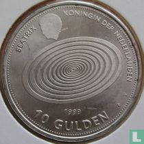 Nederland 10 gulden 1999 "Millennium"