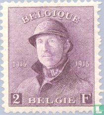 Le roi Albert I (casqué) acheter