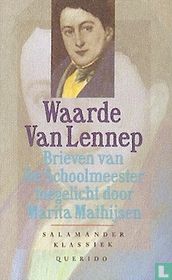 Waarde van Lennep. Brieven