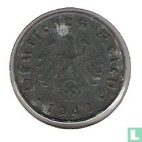 Duitse Rijk 10 reichspfennig 1942 (B)
