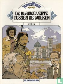 De blauwe verte tussen de wolken for sale