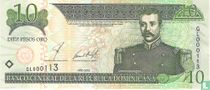 Dominican Republic 10 Pesos Oro 2002 for sale