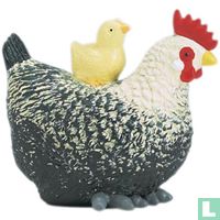Kippen en hanen dieren (gaat weg) catalogus