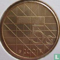 Nederland 5 gulden 2001