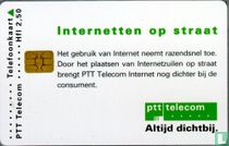 Internetten op straat