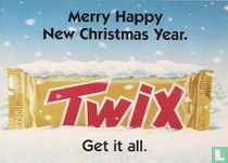 B000411 - Twix "Merry Happy New Christmas Year"