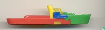 Schip [groen-blauw-geel-rood]