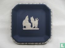 Petit-four 10 x 10 cm - Op bank - Jasperware - Wedgwood