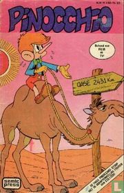 pinocchio ontsnapt aan zijn achtervolgers