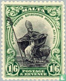 Inscription "POSTAGE & REVENUE"