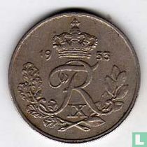 Denemarken 25 øre 1953