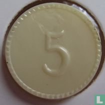 5 cent 1951 "ministerie van oorlog"