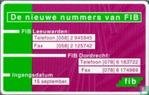 FIB de nieuwe nummers van...