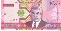 Turkménistan 100 Manat 2005